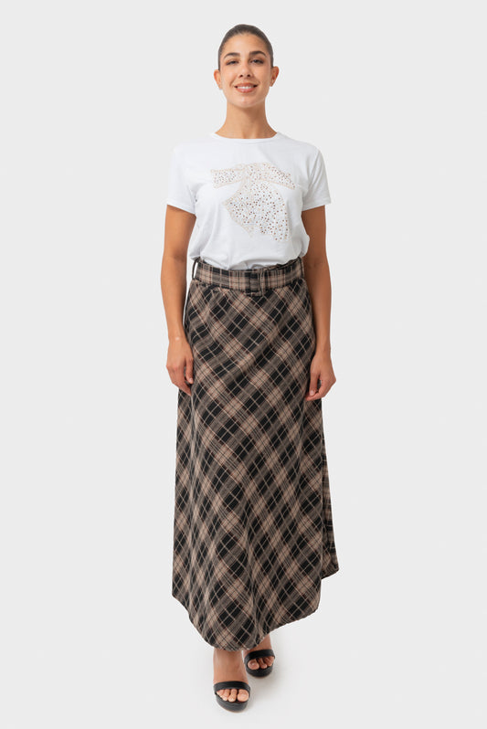 Gonna Sabbia nero MATISS - BLR-GN-A7108-565