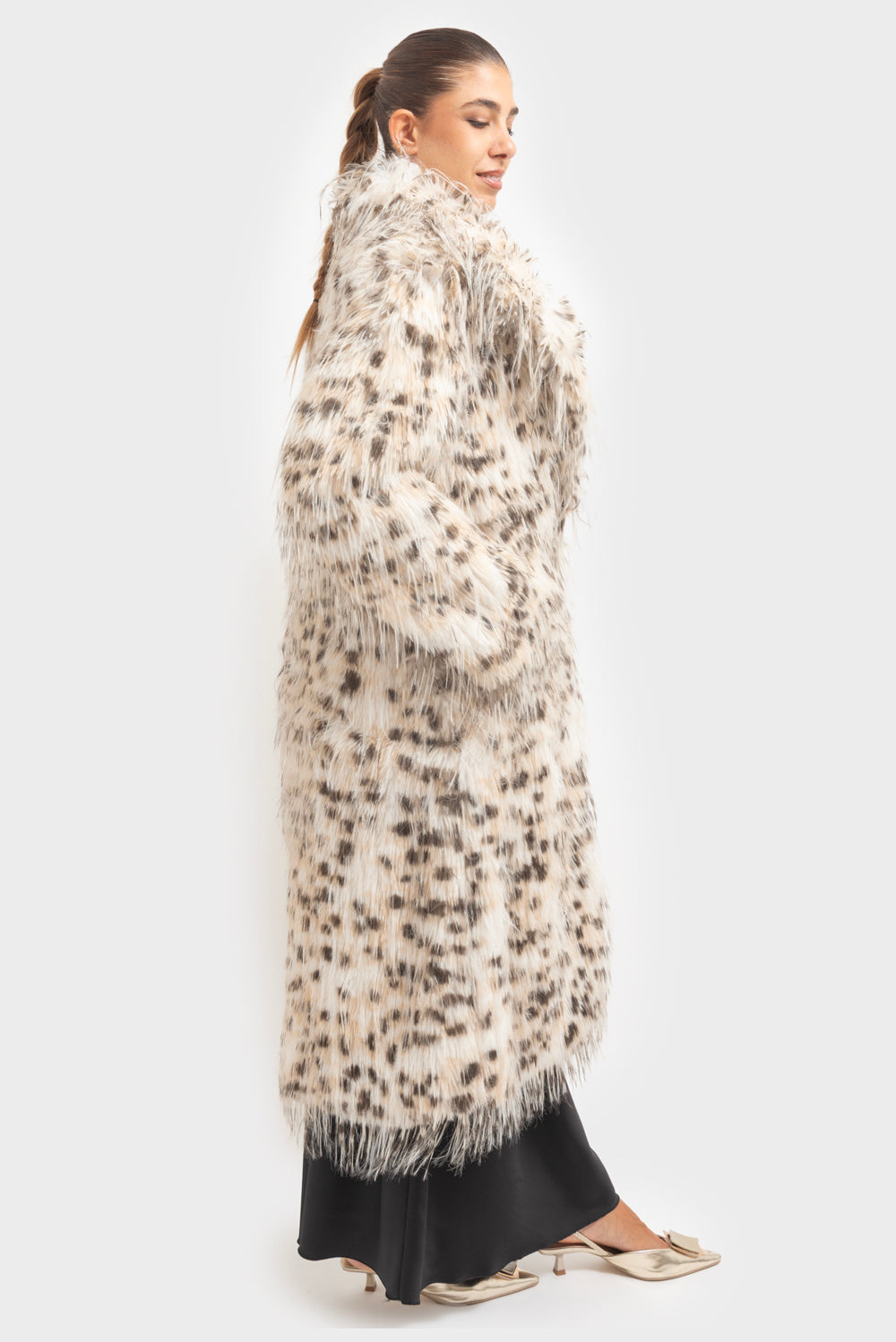 Cappotto Bianco-nero MATISS - BLR-CP-DL30054