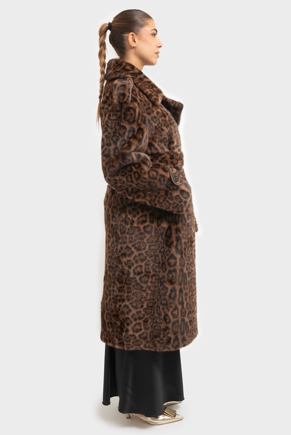 Cappotto Brown-nero MATISS - BLR-CP-DL30053