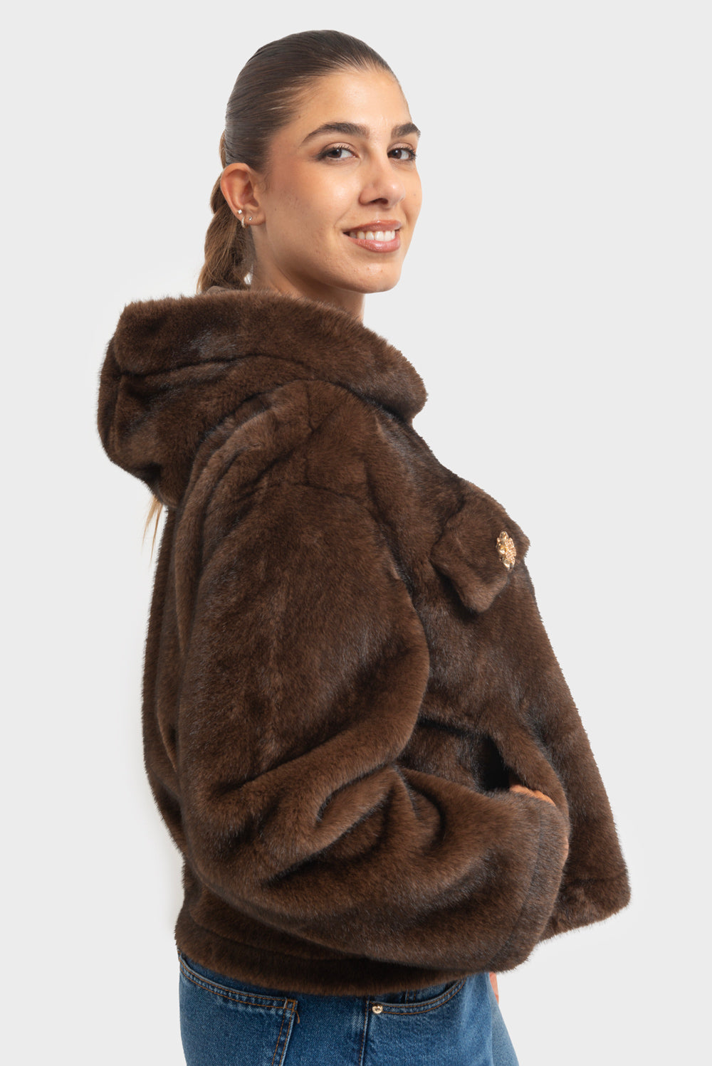 Giubbino Cacao MATISS - BLR-GB-30078