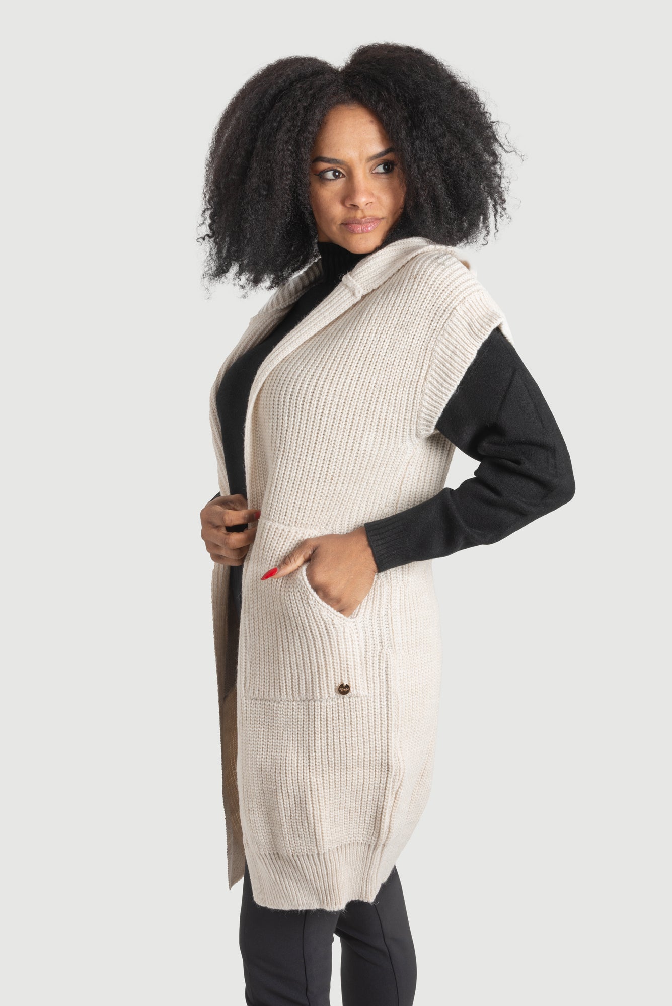 Gilet Panna OPIUM Milano - MGI-MG-AI21155