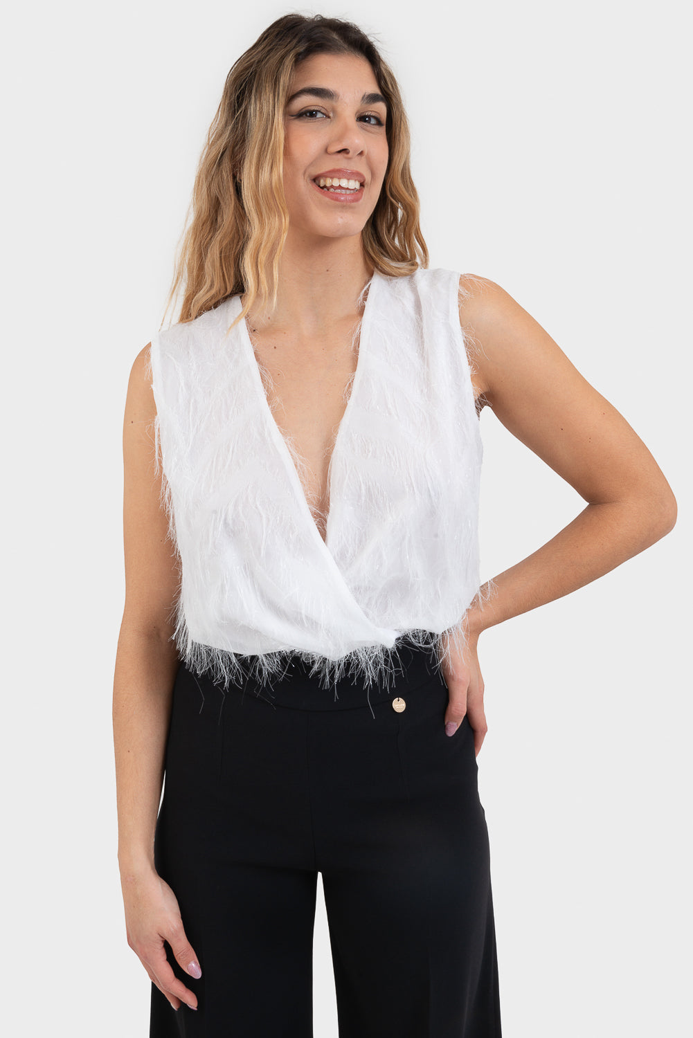 Body Bianco OPIUM Milano - OPM-CM-207/MORE