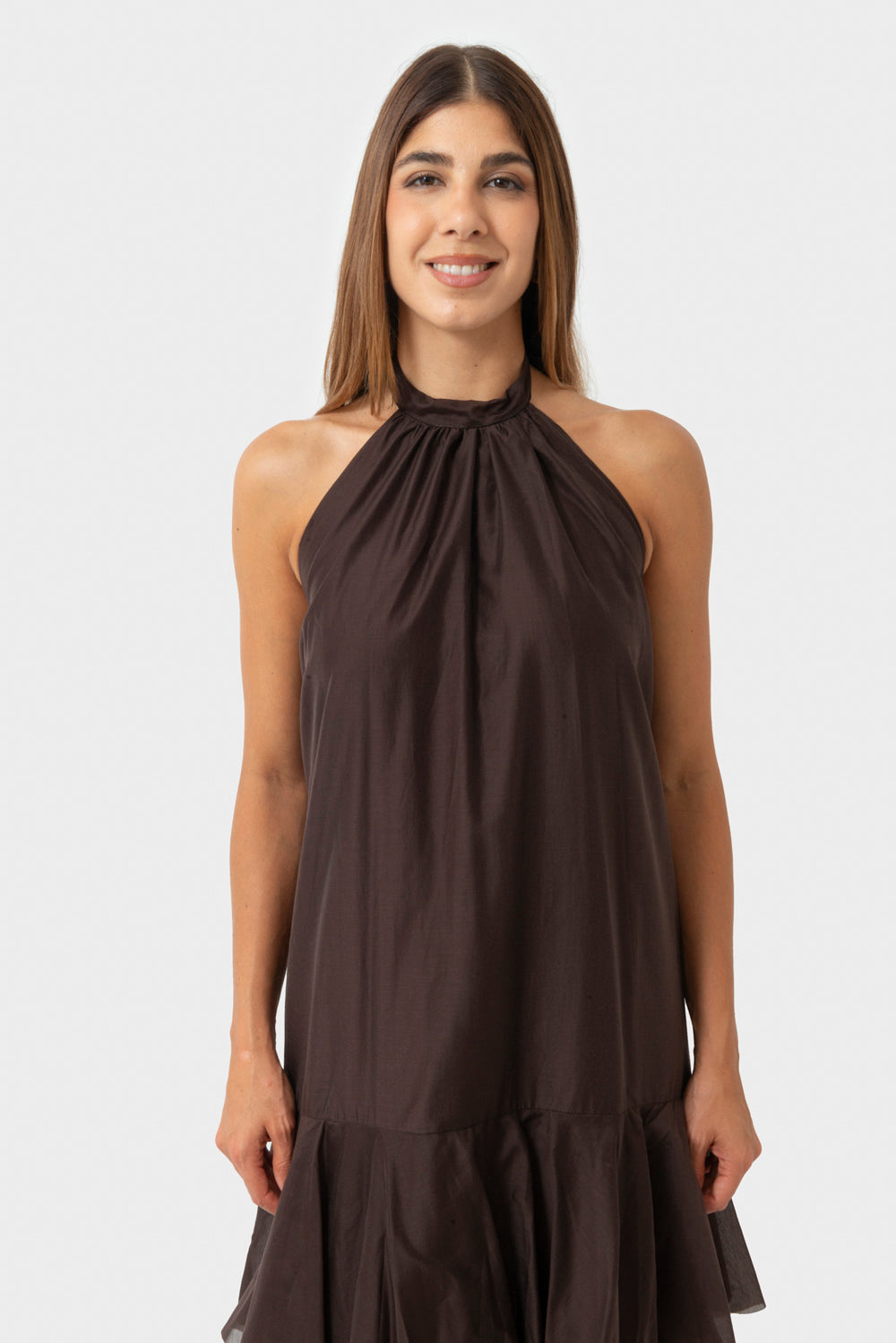 Abito Mocha mousse MATISS - BLR-AB-H4622-Q7