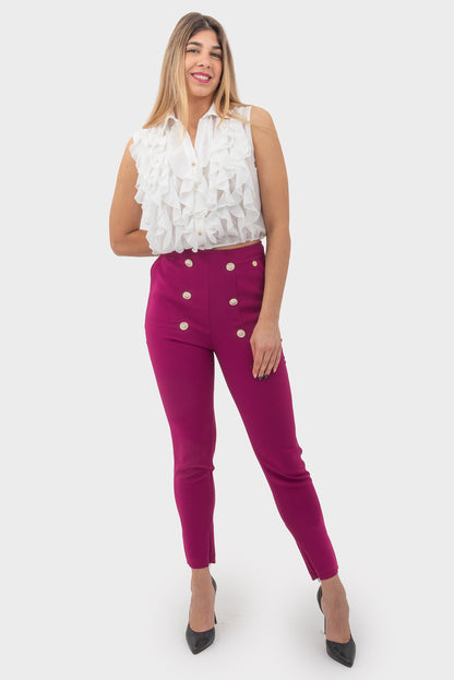 Pantalone Magenta OPIUM Milano