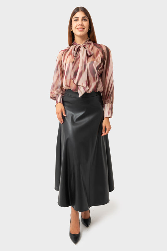 Gonna Nero MATISS - JWK-GN-19122PE