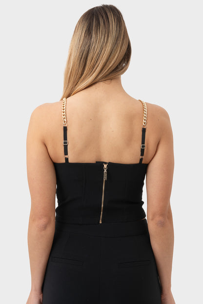 Top Nero OPIUM Milano