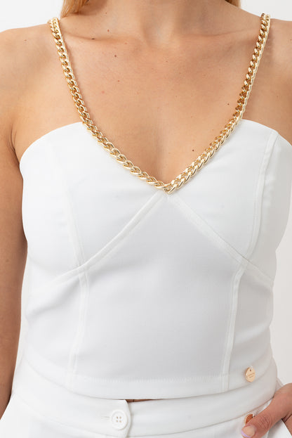 Top Bianco OPIUM Milano