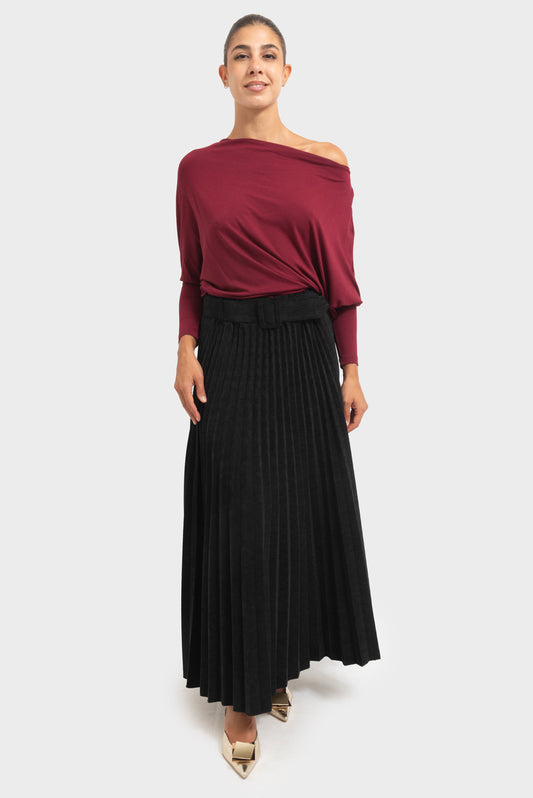 Gonna Nero MATISS - BLR-GN-A5339-D3