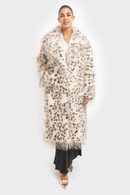 Cappotto Bianco-nero MATISS - BLR-CP-DL30054