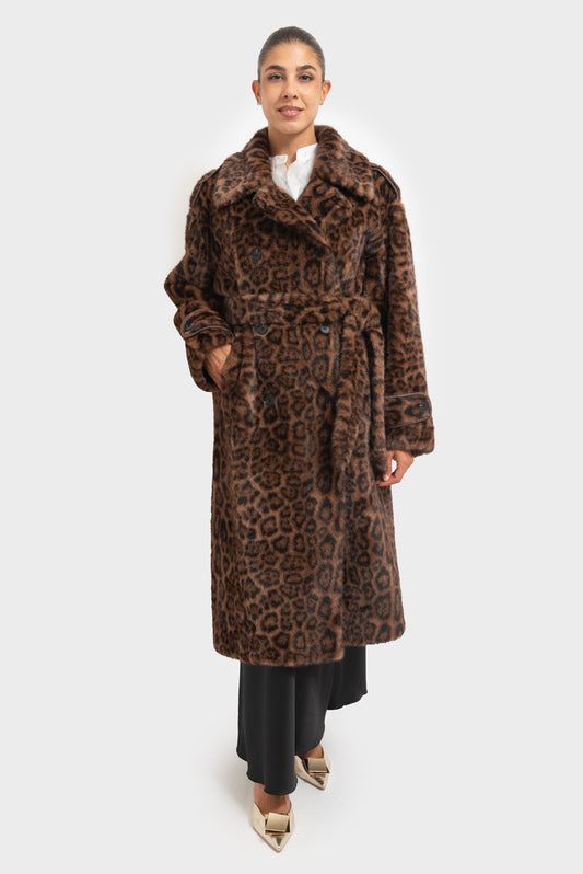 Cappotto Brown-nero MATISS - BLR-CP-DL30053