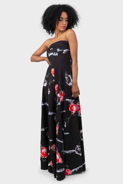 Abito Rose/nero OPIUM Milano