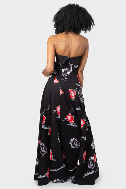 Abito Rose/nero OPIUM Milano