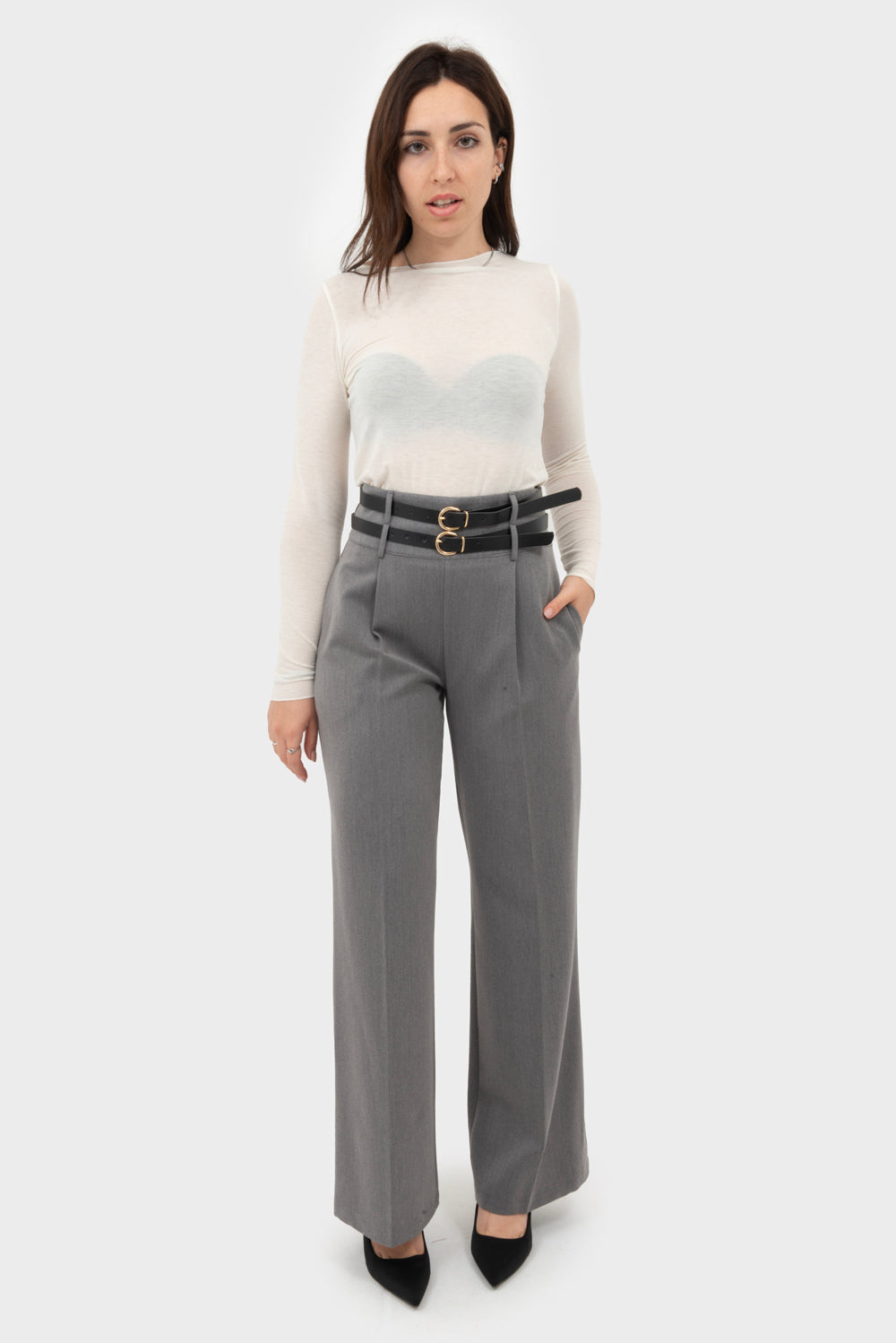 Pantalone Grigio MATISS O - VNL-PN-P0453