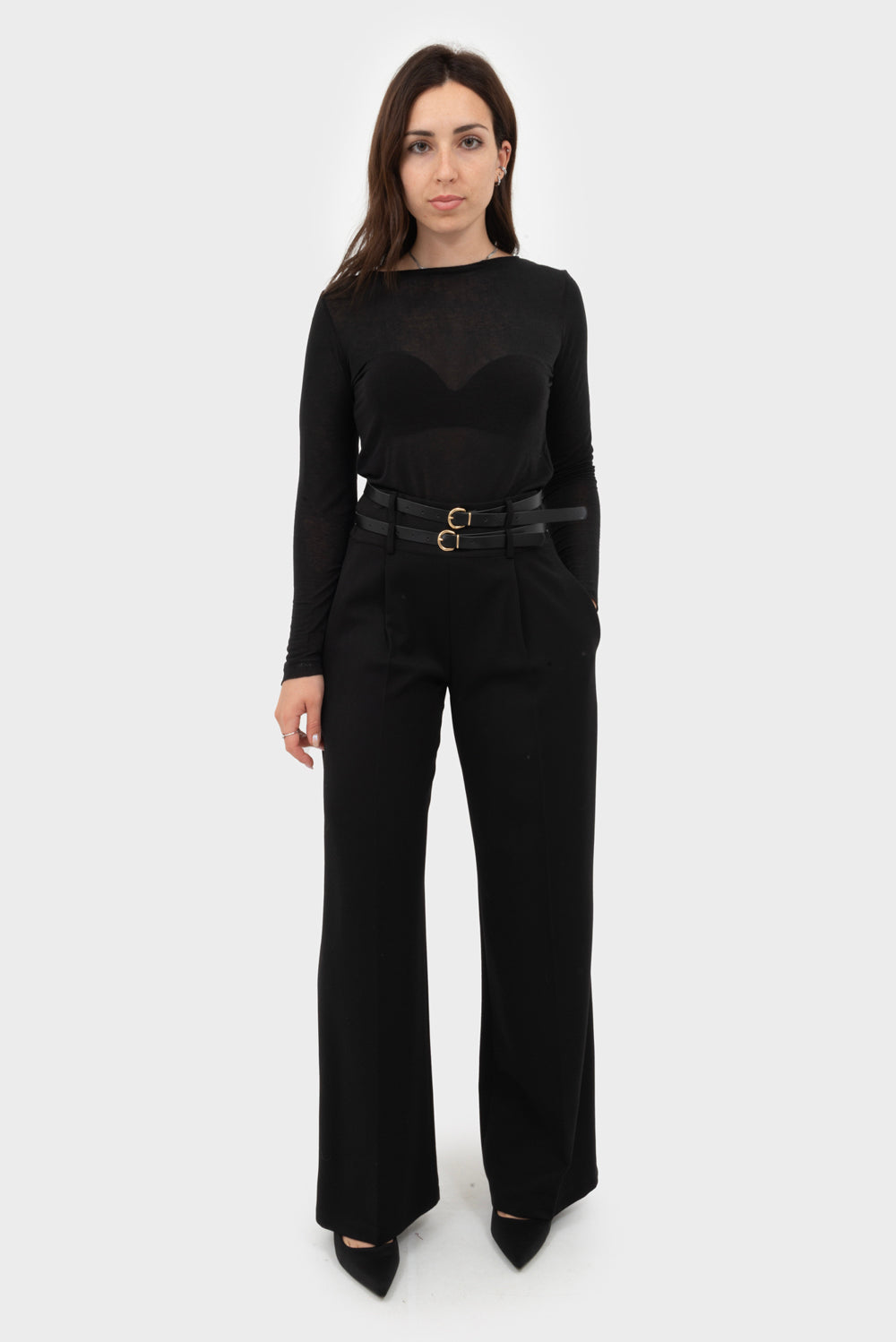 Pantalone Nero MATISS O - VNL-PN-P0453