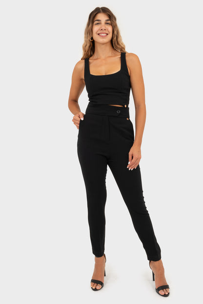 Pantalone Nero OPIUM Milano