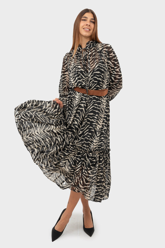 Abito Bianco-nero MATISS O - BLR-AB-4680-Q31