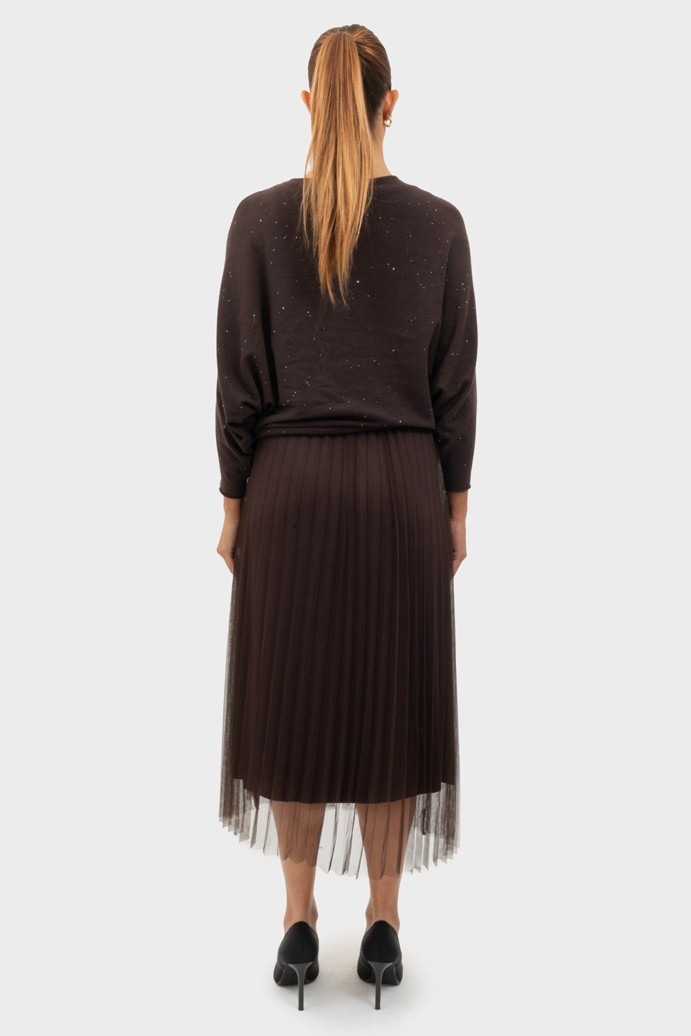 Abito Mocha mousse MATISS O - BNC-AB-23200/25537