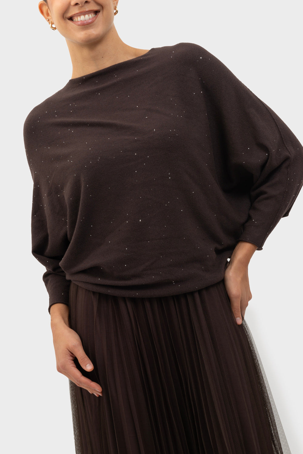 Abito Mocha mousse MATISS O - BNC-AB-23200/25537