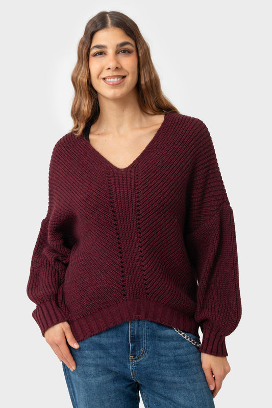 Maglia Bordeaux MATISS O - FHM-MG-10300