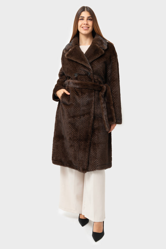 Pelliccia Caffe' MATISS O - LMR-PL-CA52236