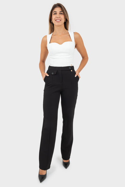 Pantalone Nero OPIUM Milano