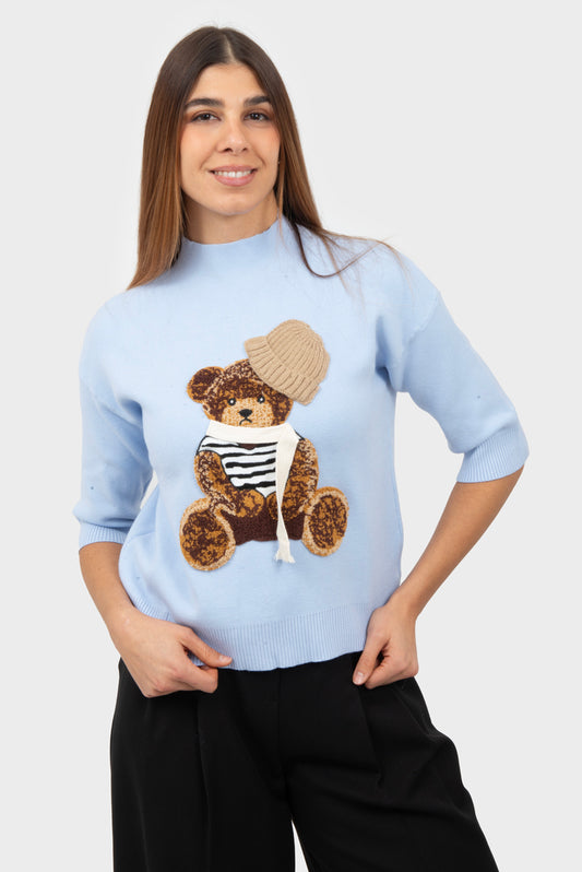 Maglia Celeste MATISS O - DPP-MG-O8200