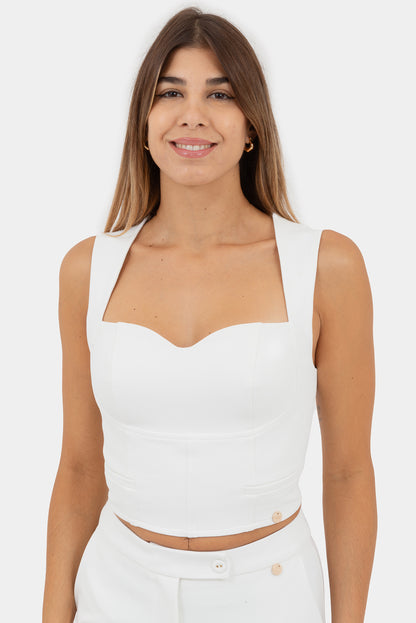 Top Avorio OPIUM Milano