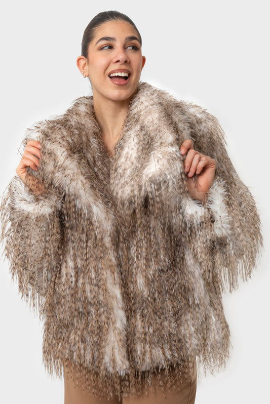 Pelliccia Burro-brown MATISS O - MLLR-PL-10106