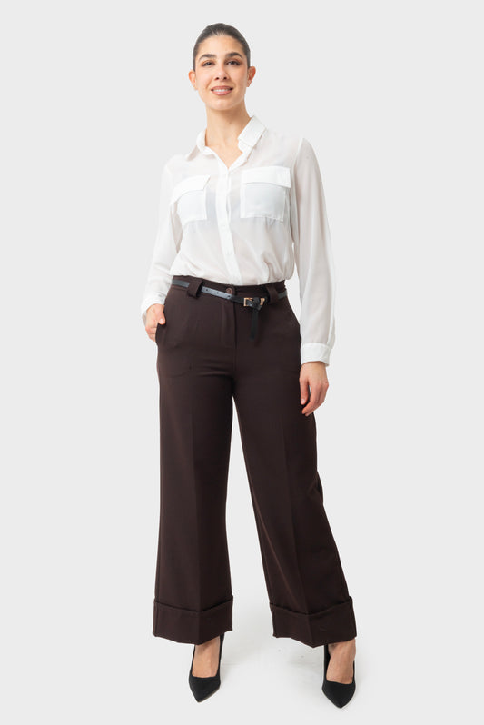 Pantalone Cioccolato MATISS O - CLS-PN-3163/25