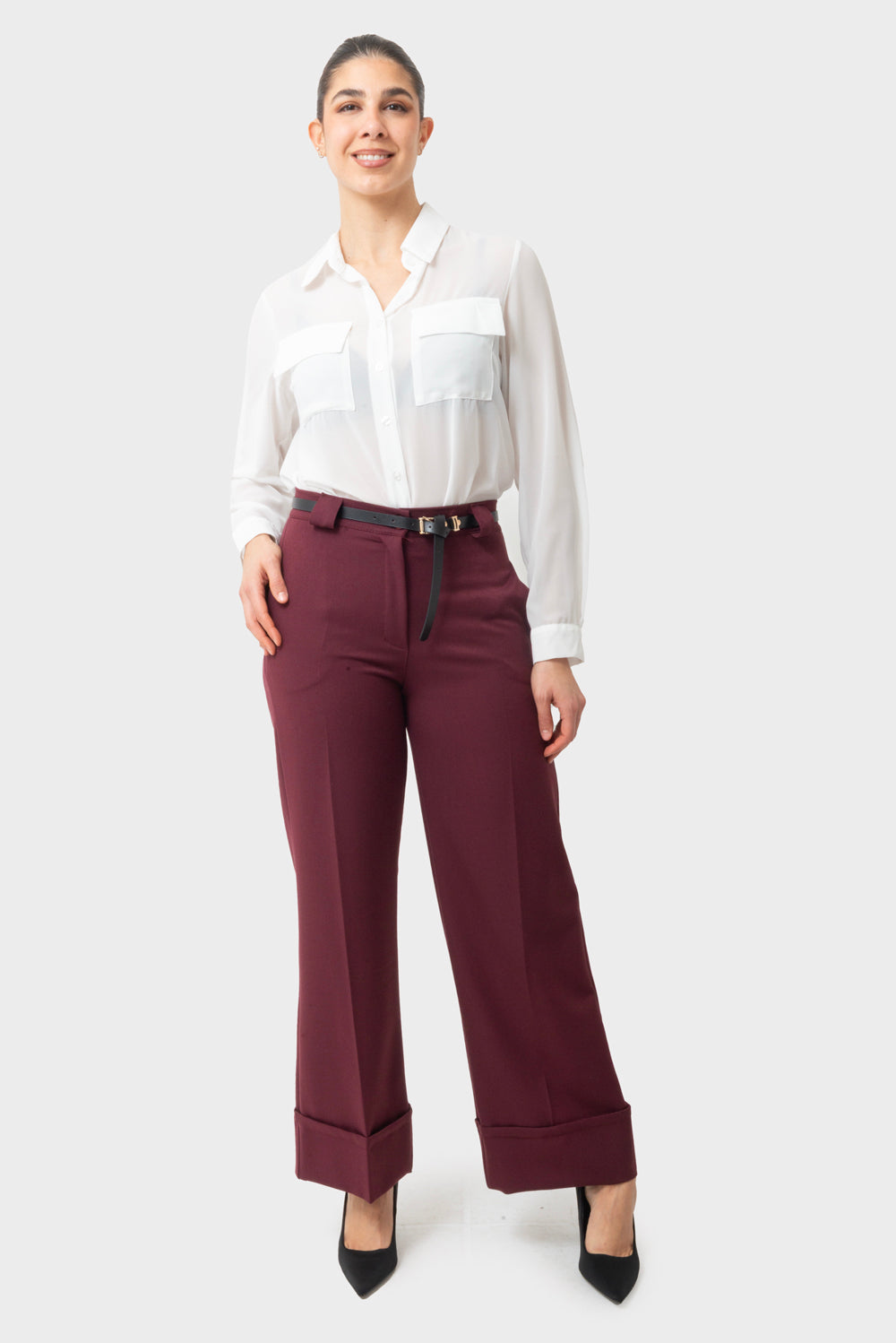 Pantalone Bordeaux MATISS O