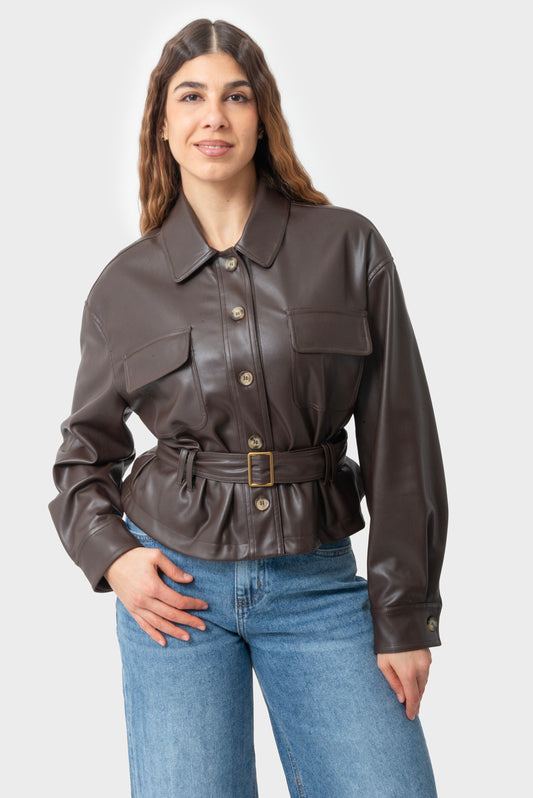 Giacca Mocha mousse MATISS O - BLR-GC-DL30201