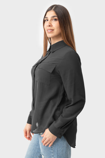 Camicia Nero MATISS O - BNC-CM-23138