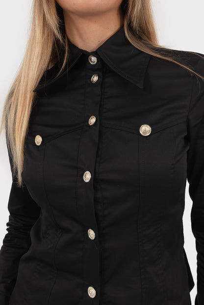 Camicia Nero OPIUM Milano