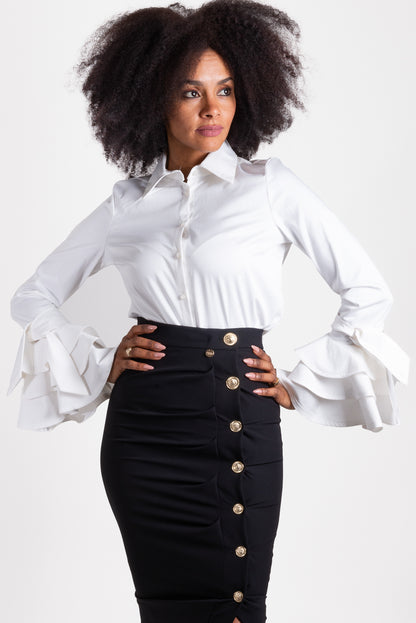 Gonna Nero OPIUM Milano