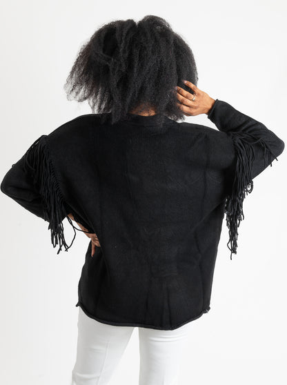 Cardigan Nero OPIUM Milano