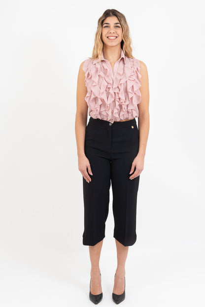 Pantalone Nero OPIUM Milano