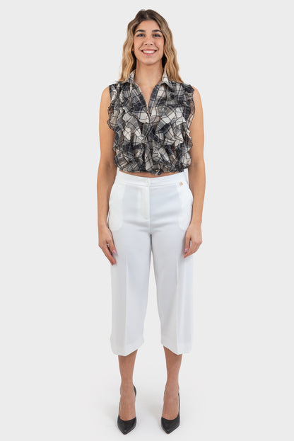 Pantalone Panna OPIUM Milano