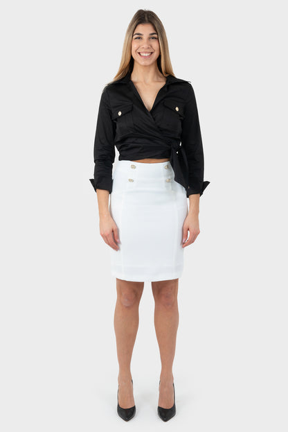 Gonna Avorio OPIUM Milano