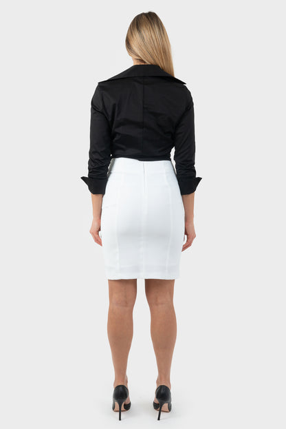 Gonna Avorio OPIUM Milano