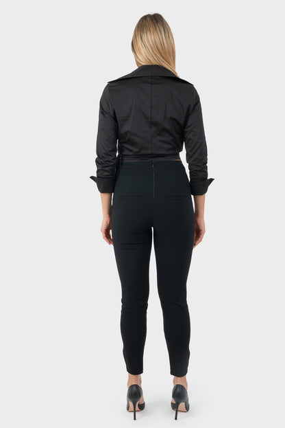 Pantalone Nero OPIUM Milano