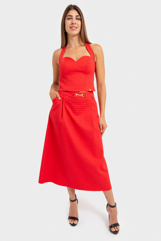 Gonna Rosso OPIUM Milano