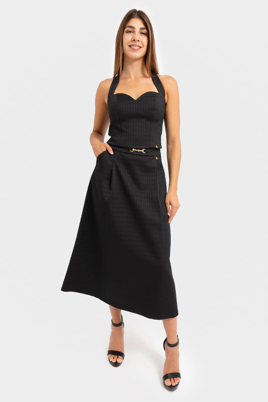 Gonna Nero OPIUM Milano