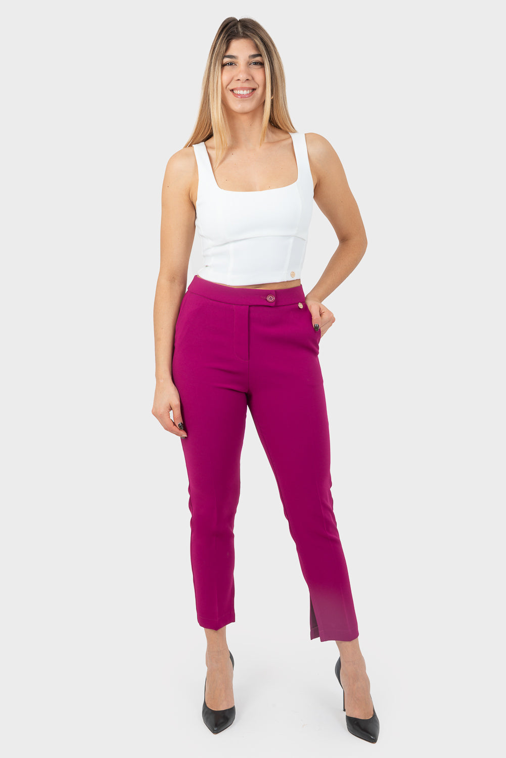 Pantalone Magenta OPIUM Milano
