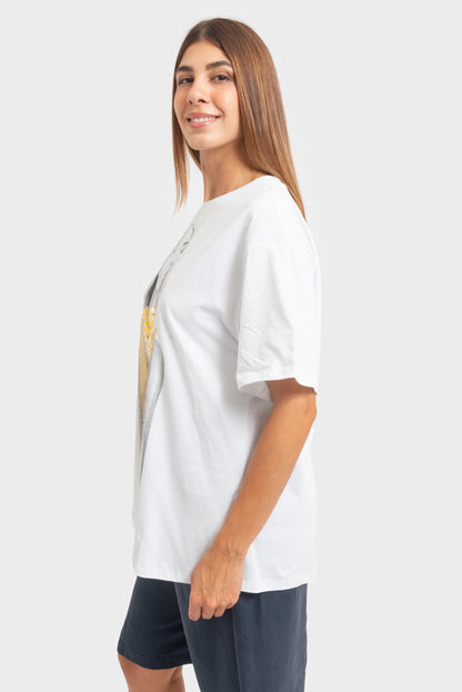 T-shirt Bianco MATISS