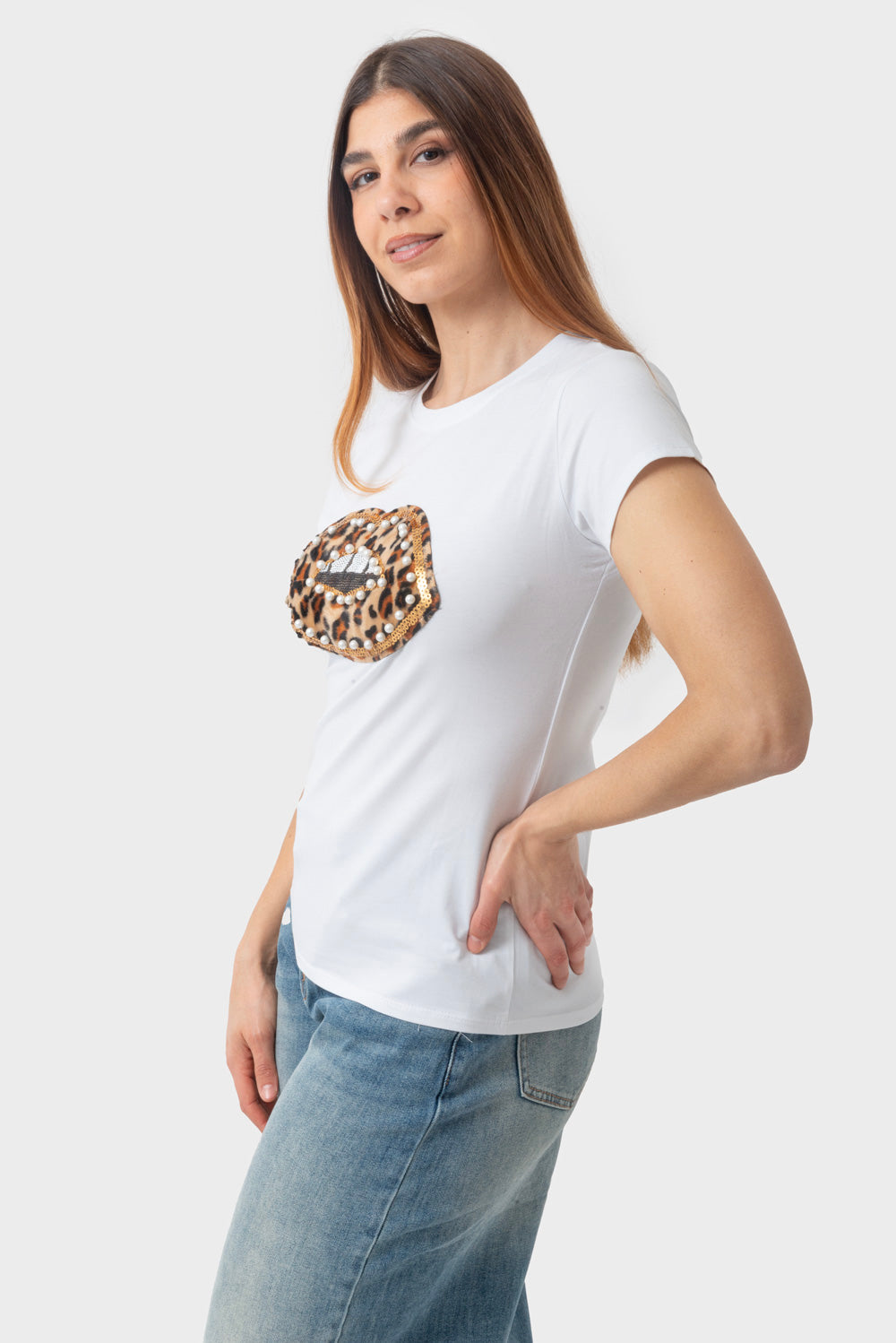T-shirt Bianco MATISS O