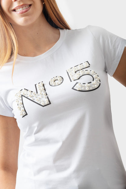 T-shirt Bianco MATISS O