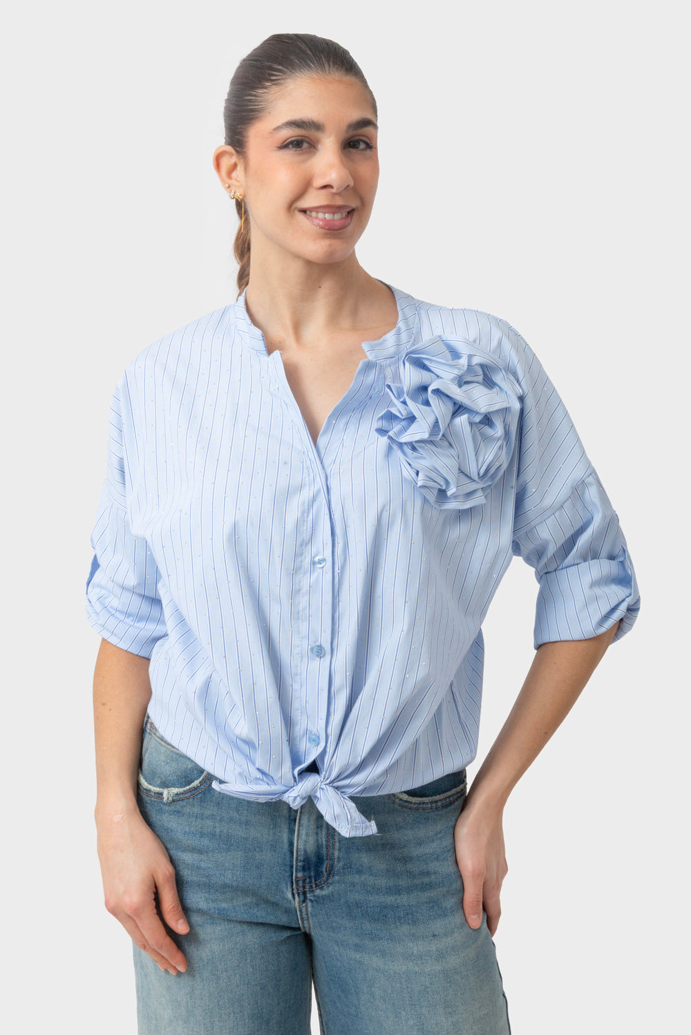 Camicia Celeste MATISS O