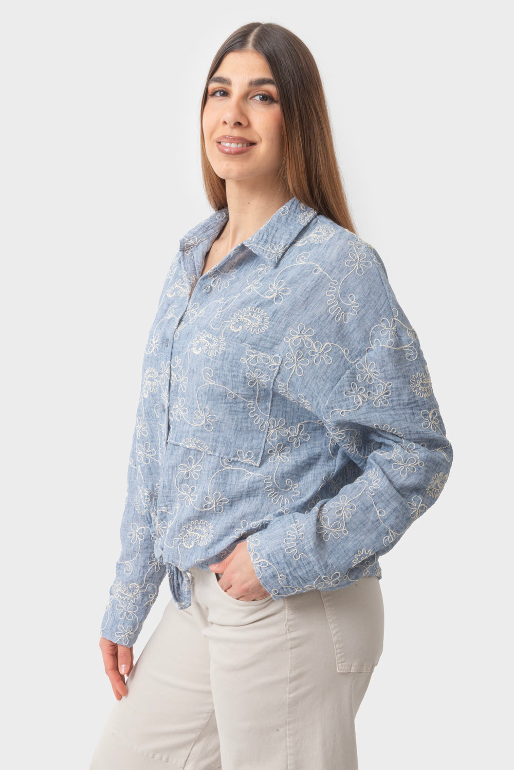 Camicia Blu MATISS O