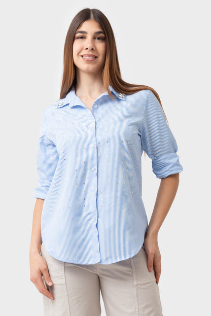 Camicia Celeste MATISS O