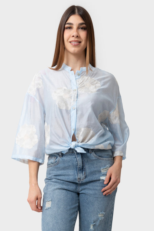 Camicia Celeste MATISS